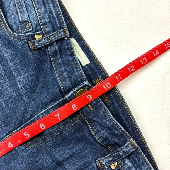 Kut from the Kloth Catherine Boyfriend Distress Med Wash Ankle Jeans Size 8 - Picture 15 of 16